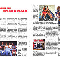 Under the Boardwalk at Rehoboth Beach