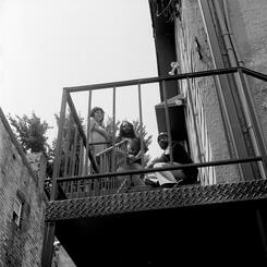 Friends on the Balcony