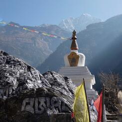 Stupa Along The Path