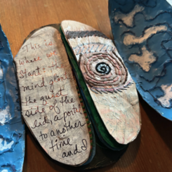 Mind Wanders - First Spread (Eyeball)