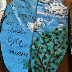 Mind Wanders - Final Spread (tree and sky)