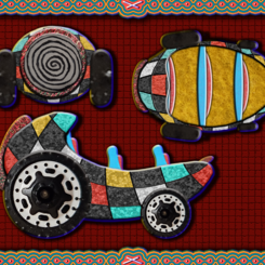 Close-ups of theDisco Car I created