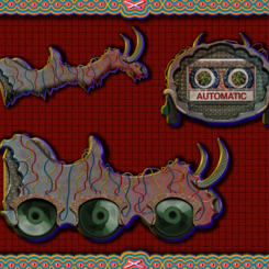 Close-ups of theY2K Car created