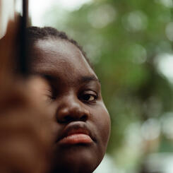 Mathilde on Medium Format Film 