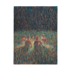 five young artists discussing their futures