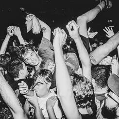 Crowd Surfer at Franklin Music Hall