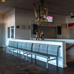 Kangerlussuaq Airport Departure Lounge (2021)