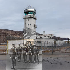 Air Traffic Control Tower, Prince Knud of Denmark’s Visit to Sondrestrom Air Base, and The Base Operations Building (Montage: 2024)