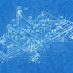 Sun Lamp Cyanotype 06