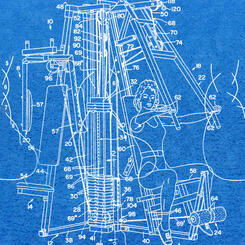 Sun Lamp Cyanotype 12