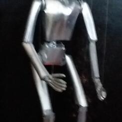 Robot Guitar Player marionette