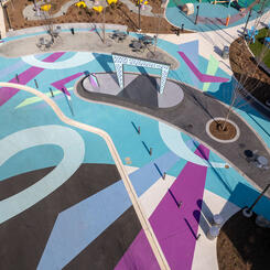 BLC Civic Plaza - Free Speech Frame