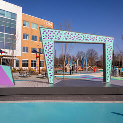 BLC Civic Plaza - Free Speech Frame