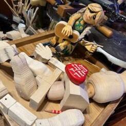 marionette taking shape