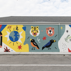 Dulaney Plaza Detail