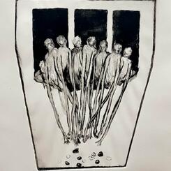 The Suiters Playing Petteia