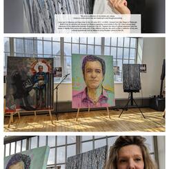 Make a Marc art show collage