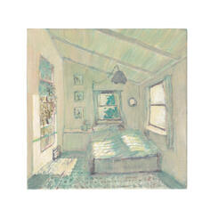 sleeping in at the flower farm