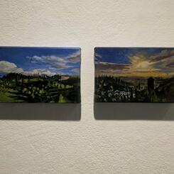 Florence Landscape Diptych