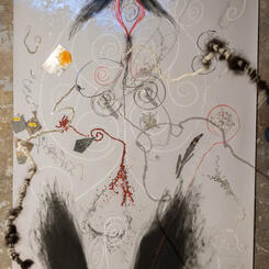 Conversación Series #2 and #3 (detail)