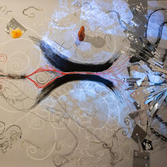 Conversación Series #2 and #3 (detail)