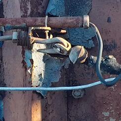 Hook, Wires, and Rust