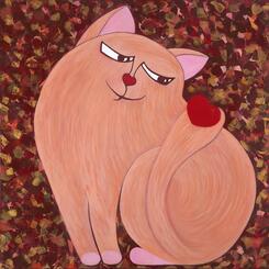 Cat with the Heart 2022