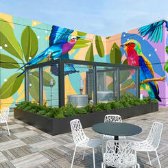 455 Massachussetts Ave Rooftop, Wide View