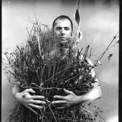 Albert with Twig Bundle