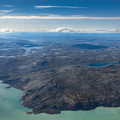 North Shore of Kangerlussuaq Fjord, Looking West (2018)