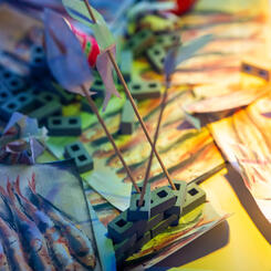 Detail of Still Life (Longing) Installation #4 - Baltimore City/The Club Car