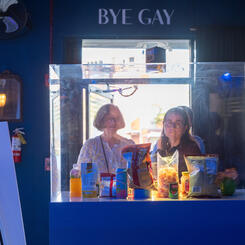 Detail of Still Life (Longing) Installation #4 - Baltimore City/The Club Car