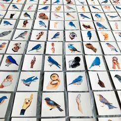 Detail-There Is A Bluebird In My Heart.