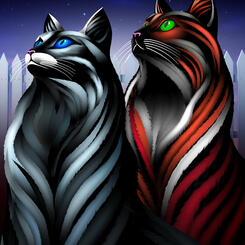 Cats in the Moonlight