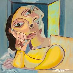 Cubism - Amy the Housewife Ruminating
