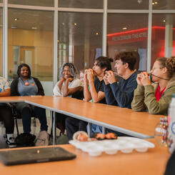 Group Flute Improvising at UMBC