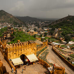 The View From the Amber Fort