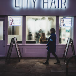 Hair salon, London, 2023