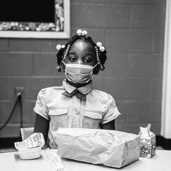 Lunch, James McHenry Elementary School, 2021 