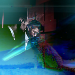 Still from one of the televisions on the Pallet