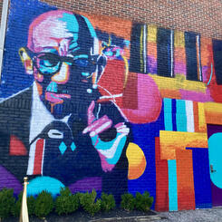 Eubie Blake Exterior Wall Mural