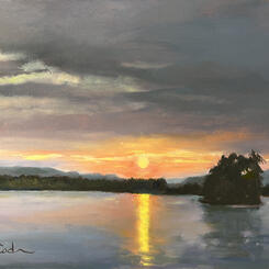 Evening on Conway Lake