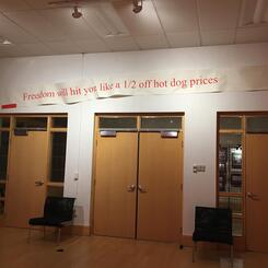 Installation image, Gallery II at BlackRock Center for the Arts