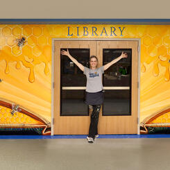 Read, Learn, Grow Together: Broadneck Elementary School Library Legacy Mural Project