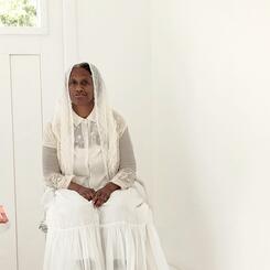 Pamela Woolford as Harriet Tubman