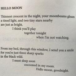 Hello Moon (poem)