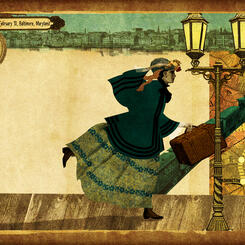 Hiding in Plain Sight: Kate Warne and the Race to Save Abraham Lincoln — Kate's Race to New York