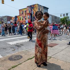ICE Protest, Highlandtown, 2025