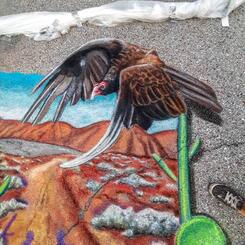 Border Crossing Mural (Detail) 