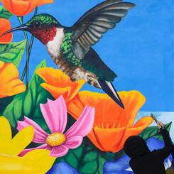 Serenity Mural (Detail)